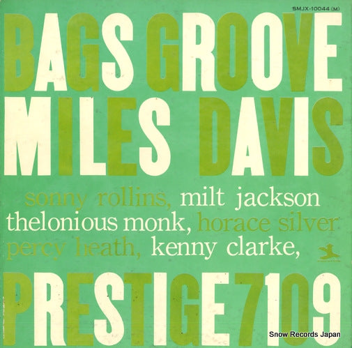 DAVIS, MILES bagsgroove SMJX-10044(M)