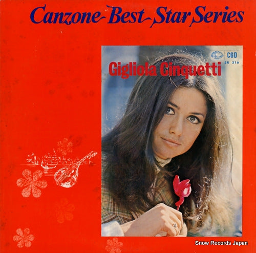 CINQUETTI, GIGLIOLA canzone best star series SR316