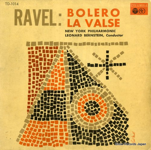 BERNSTEIN, LEONARD ravel; bolero, la valse TD-1014