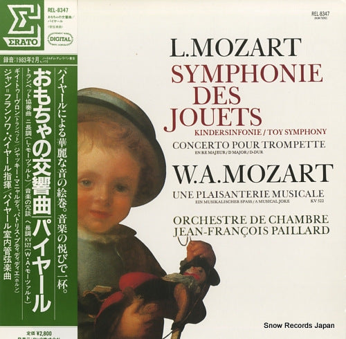 PAILLARD, JEAN-FRANCOIS l.mozart; symphonie des jouets REL-8347