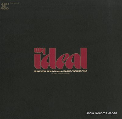 NISHIYO, MUNEYOSHI, MEETS KAZUO YASHIRO TRIO my ideal ALJ-1032