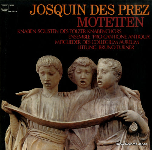 TURNER, BRUNO josquin des prez; motetten ULS-3153-H