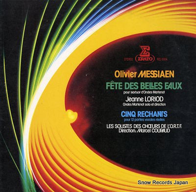 COURAUD, MARCEL messiaen; fete des belles eaux REL-5504