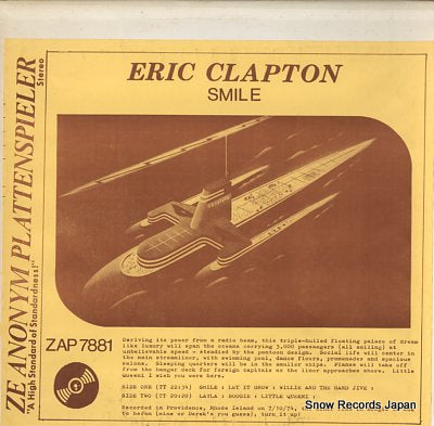 CLAPTON, ERIC smile ZAP7881