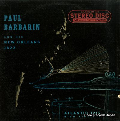 BARBARIN, PAUL paul barbarin and his orleans jazz SD1215