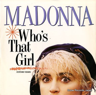 MADONNA who's that girl (extended version) W8341T