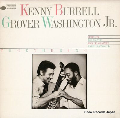 BURRELL, KENNY, AND GROVER WASHINGTON JR. togethering BT85106