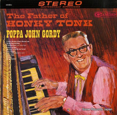GORDY, POPPA JOHN the father of honky tonk CAS-862(E)