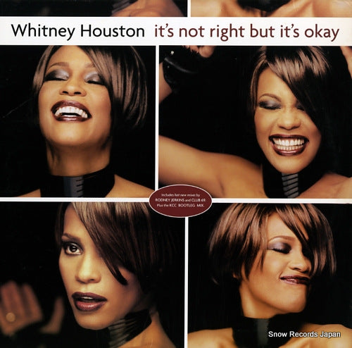 HOUSTON, WHITNEY it's not right but it's okay 07822-13680-1