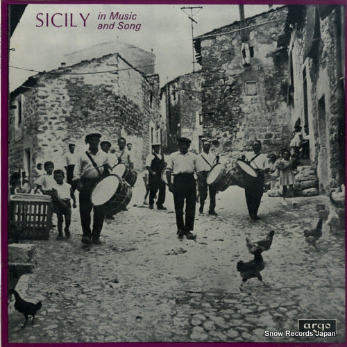 V/A sicily in music and song ZFB71