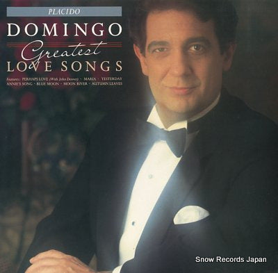 DOMINGO, PLACIDO greatest love songs FM44701