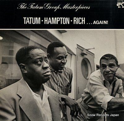 TATUM, ART / LIONEL HAMPTON / BUDDY RICH the tatum group masterpieces - vol.2 again 2310775