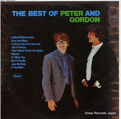 PETER AND GORDON the best of peter & gordon SN-16084