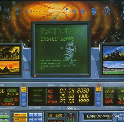 IRON MAIDEN wasted years K060-2014176