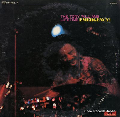WILLIAMS, TONY the tony williams lifetime emergency! MP9353/4