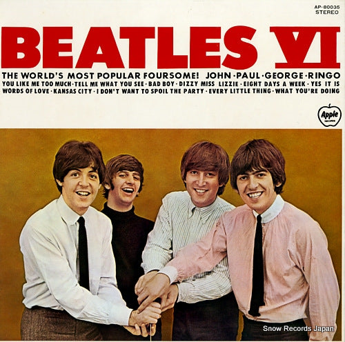 BEATLES, THE beatles vi AP-80035