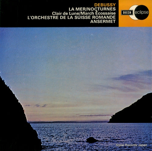 ANSERMET, ERNEST debussy; la mer/nocturnes ECS515
