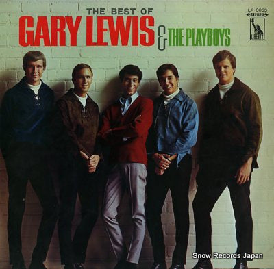 LEWIS, GARY, AND THE PLAYBOYS the best of gary lewis and the playboys LP-8055