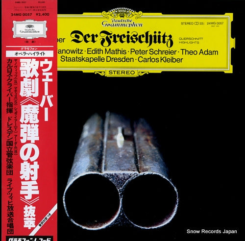 KLEIBER, CARLOS weber; der freischutz querschnitt highlights 24MG0057