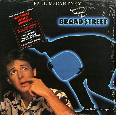 MCCARTNEY, PAUL give me regards to broad street SC39613