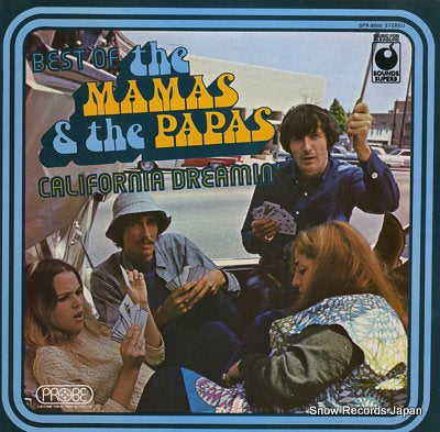 MAMAS AND THE PAPAS, THE best of the mamas & the papas - california dreamin' SPR90050