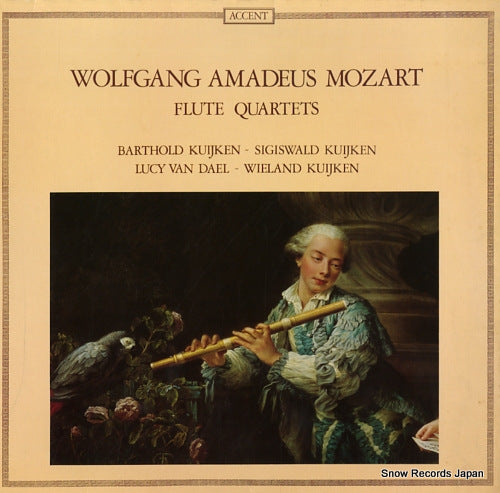 KUIJKEN, BARTHOLD mozart; flute quartets ACC8225