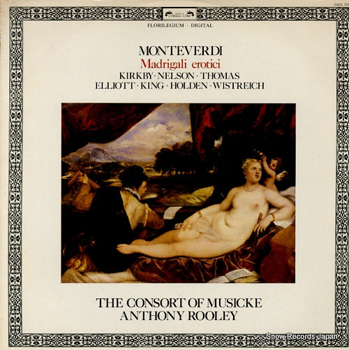 ROOLEY, ANTHONY monteverdi; madrigali erotici DSDL703