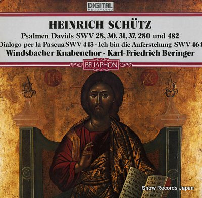 BERINGER, KARL-FRIEDRICH schutz; psalmen davids / motetten 680.01.031