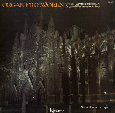HERRICK, CHRISTOPHER organ fire works A66121