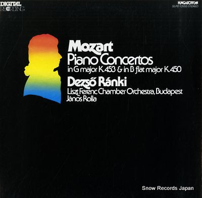 RANKI, DEZSO mozart; piano concertos k.453 & k.450 SLPD12655