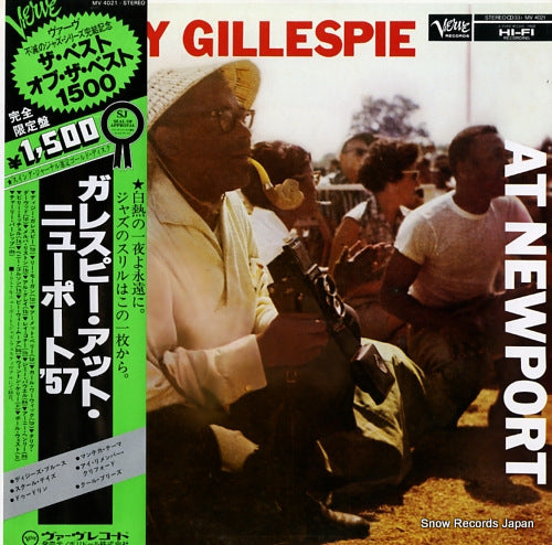 GILLESPIE, DIZZY at newport MV4021