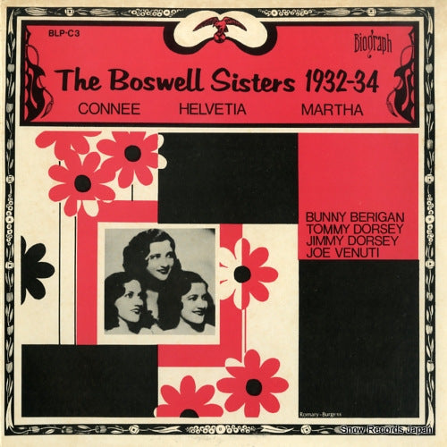 BOSWELL SISTERS, THE 1932-34 BLP-C3