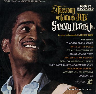 DAVIS, SAMMY, JR. a treasury of golden hits sammy davis jr. SJET-7322