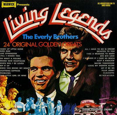 EVERLY BROTHERS, THE living legends WW5027