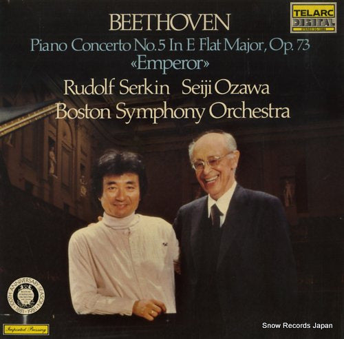 SERKIN, RUDOLF / SEIJI OZAWA beethoven; piano concerto no.5 "emperor" DG-10065
