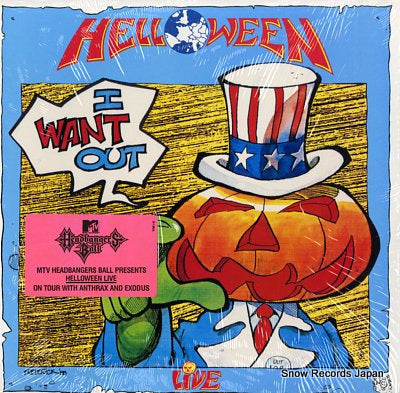HELLOWEEN i want out - live 9709-1-R