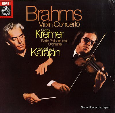KREMER, GIDON brahms; violin concerto ASD3261