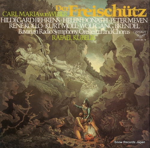 KUBELIK, RAFAEL weber; der freischutz K25C-86