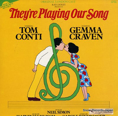 ORIGINAL LONDON CAST they're playing our song TER1035