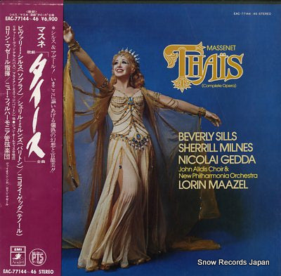 MAAZEL, LORIN massenet; thais (complete opera) EAC-77144-46