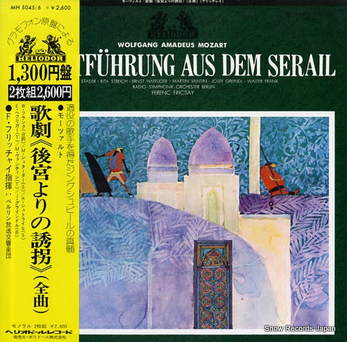 FRICSAY, FERENC mozart; die entfuhrung aus dem serail MH5045/6