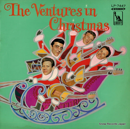VENTURES, THE the ventures in christmas LP-7447
