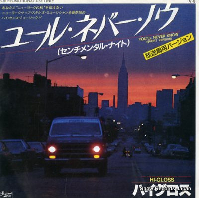 HI-GLOSS you'll never know(short version) V-8