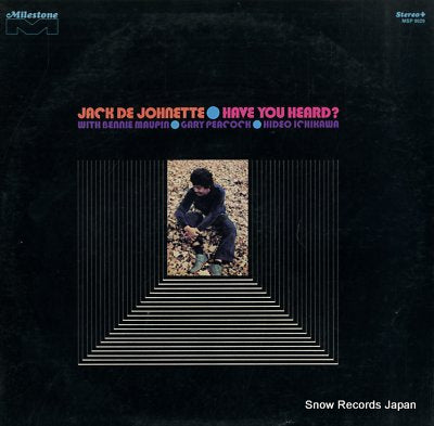 DEJOHNETTE, JACK have you heard? MSP9029