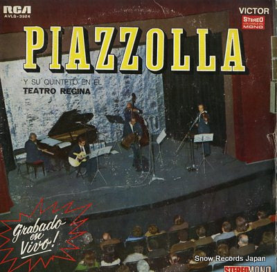 PIAZZOLLA, ASTOR piazzolla en el teatro regina AVLS-3924