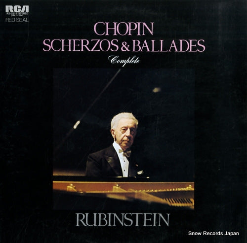 RUBINSTEIN, ARTUR chopin; scherzos & ballades RX-2315