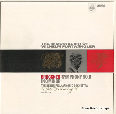 FURTWANGLER, WILHELM bruckner; symphony no.8 in c minor AA-8322-3