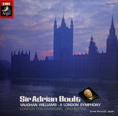 BOULT, ADRIAN vaughan williams; a london symphony EAC-50121