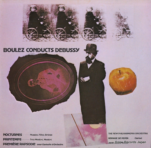 BOULEZ, PIERRE boulez conducts debussy 20AC1249