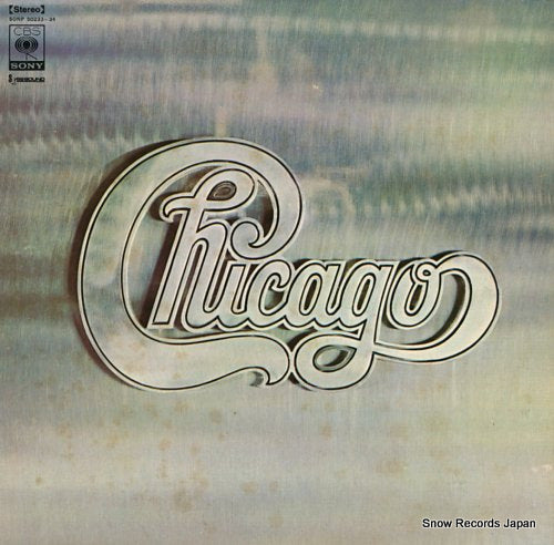 CHICAGO chicago SONP50233-34